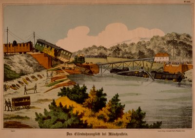 Catastrophe ferroviaire de Munchenstein le 14 juin 1891 - German School