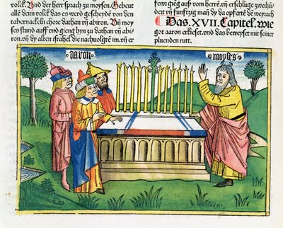 Nombres 17:1-11 Le bâton d
