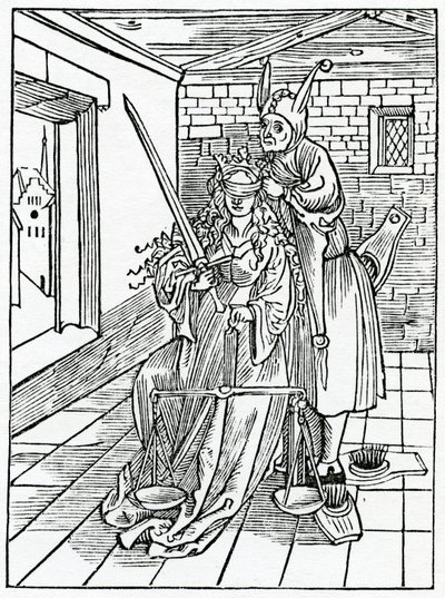 Des grands lutteurs en droit pour des choses de rien, illustration de la traduction anglaise d