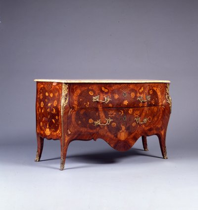 Une des Deux Commodes en Marqueterie et Parqueterie, c.1765 - German School