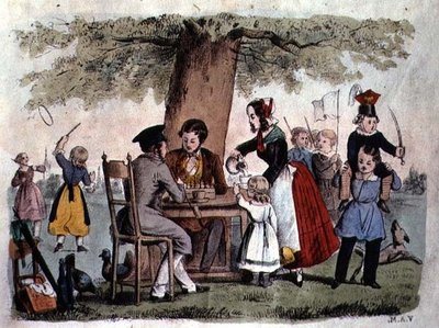Jeux en plein air, Allemagne, c.1860 - German School