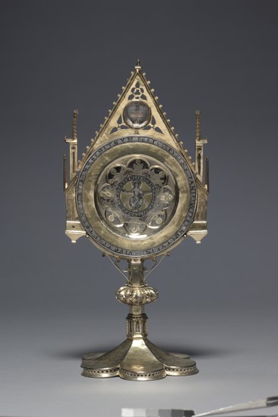 Ostensoir avec "Patène de Saint Bernward", Basse-Saxe - German School