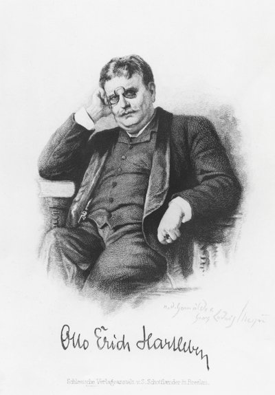Otto Erich Hartleben - German School