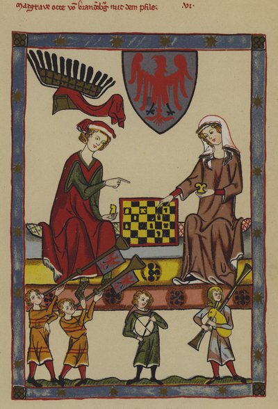 Otto IV, margrave de Brandebourg et sa femme, Hedwige de Holstein - German School