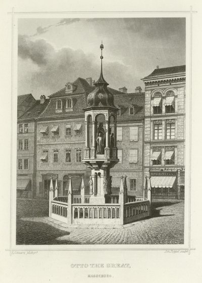 Otton le Grand, Magdebourg - German School