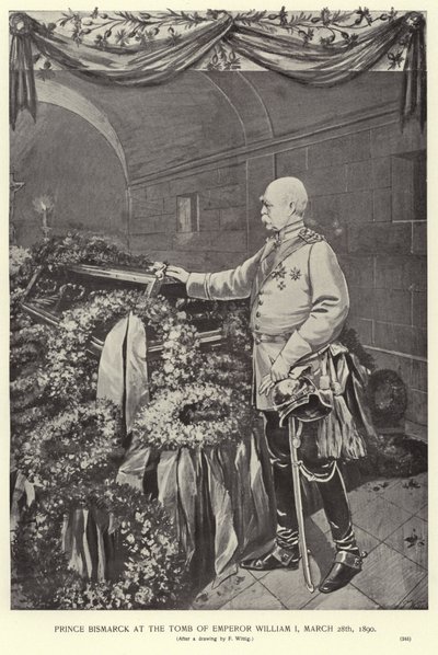 Otto von Bismarck au tombeau de l