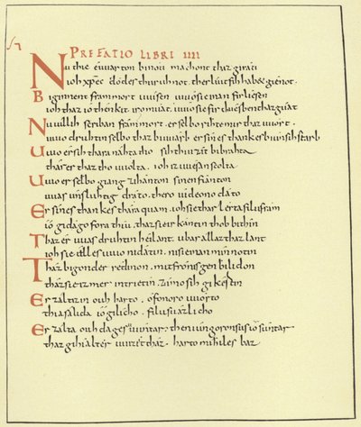 Page de la Paraphrase de l