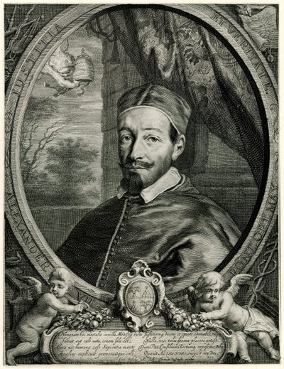 Pape Alexandre VII - German School