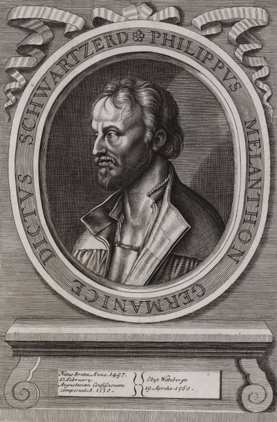 Philipp Melanchthon, théologien allemand de la Réforme protestante - German School
