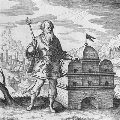 Héraut philosophe du Musaeum Hermeticum - German School