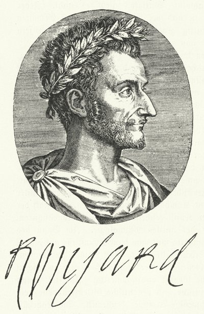 Pierre de Ronsard, poète français - German School