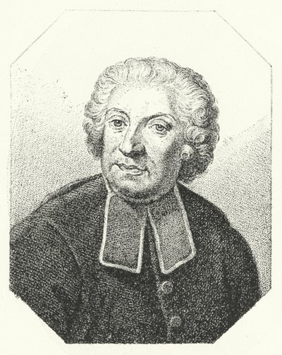 Pietro Metastasio, poète italien (gravure) - German School