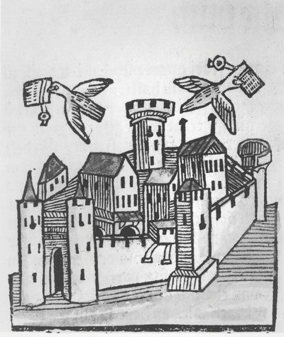 Poste de pigeons - German School