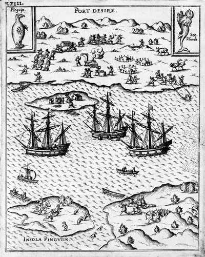 Port Desire, 1626 - German School