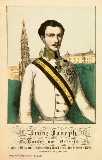 Portrait de François-Joseph Ier, empereur d