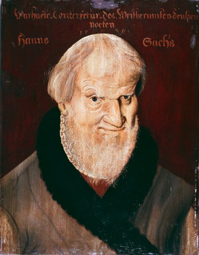 Portrait de Hans Sachs - German School