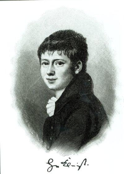 Portrait de Heinrich von Kleist enfant - German School