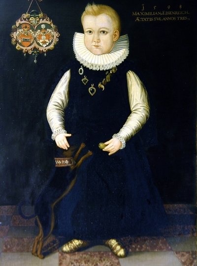 Portrait de Maximilian Eisenreich, 3 ans - German School
