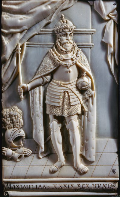 Portrait de Maximilien II en tant que roi de Hongrie - German School