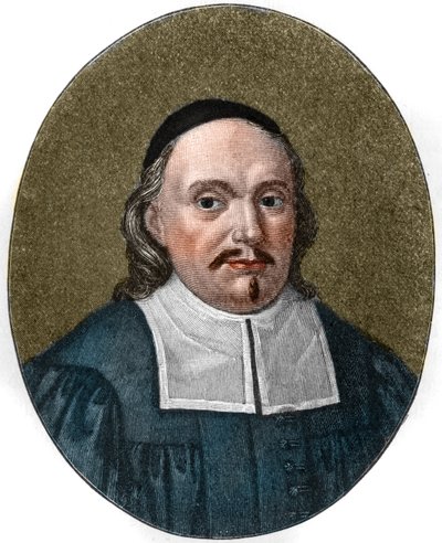 Portrait de Paul Gerhardt - German School