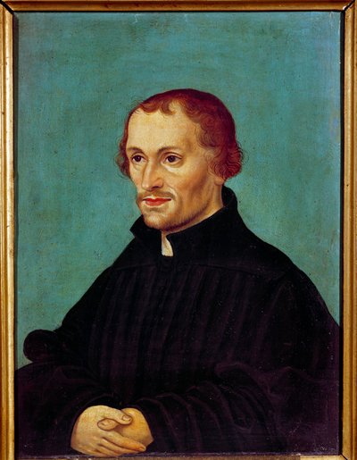 Portrait de Philippe Melanchton - German School