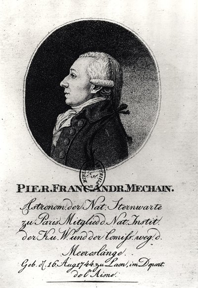 Portrait de Pierre Méchain - German School