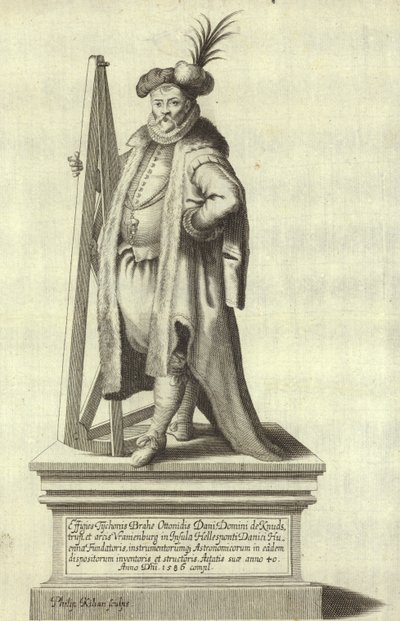 Portrait de Tycho Brahe - German School