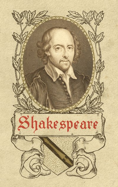 Portrait de William Shakespeare - German School
