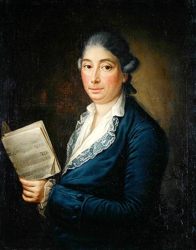 Portrait du chanteur Morelli - German School