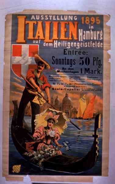 Affiche publicitaire pour l