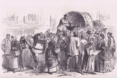 Vendeurs de volaille à Paris, Histoire de la guerre entre la France et l