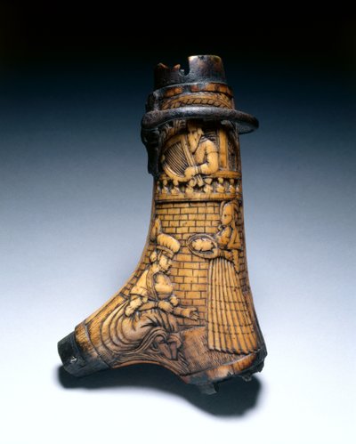Flasque à poudre, c.1580 - German School