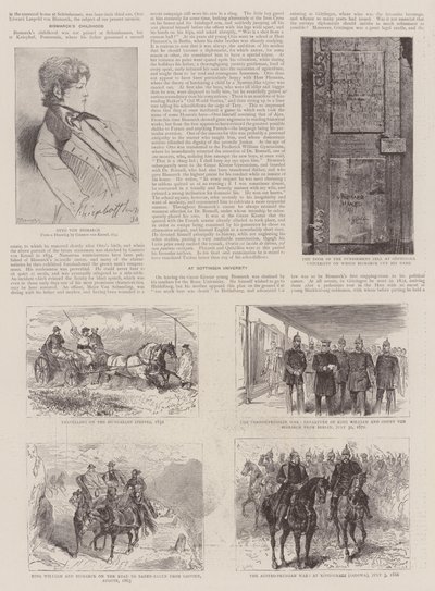 Prince Bismarck (gravure) - German School
