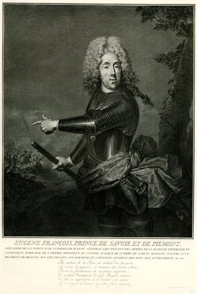 Prince Eugène de Savoie-Carignan - German School