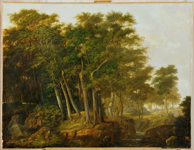 Probablement Carl Friedrich Lessing ... (peinture sur toile) - German School