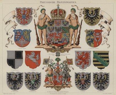 Armoiries provinciales prussiennes - German School
