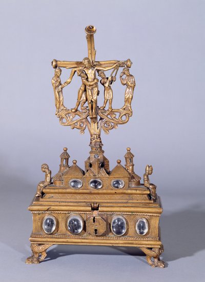 Reliquaire ou chasse, style école rhénane - German School
