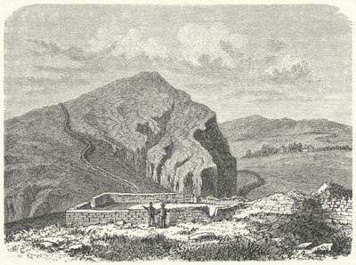 Vestiges du mur de Sévère, au nord du mur d