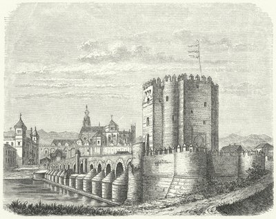 Pont romain et Grande Mosquée de Cordoue, Espagne - German School