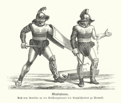 Gladiateurs romains - German School