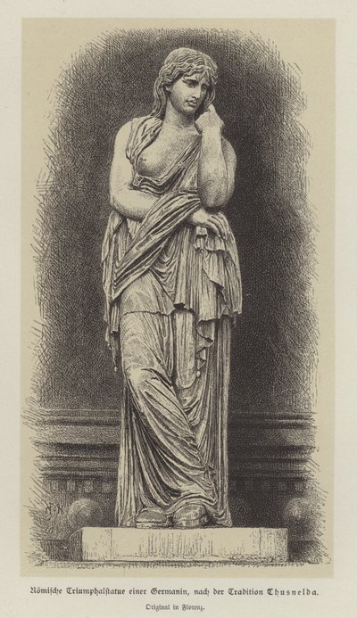 Statue triomphale romaine d