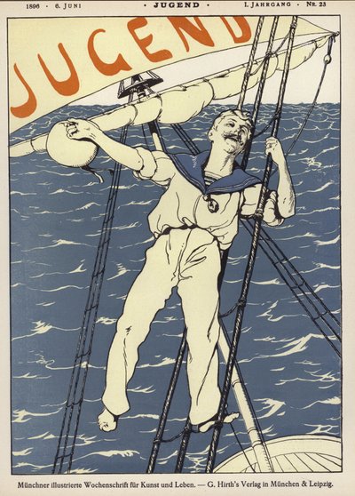 Marin dans le gréement d