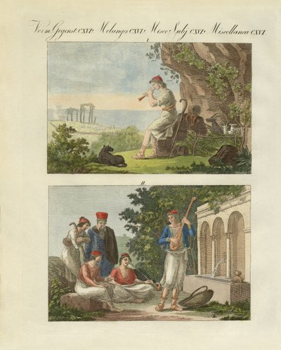 Scènes de Grèce - German School