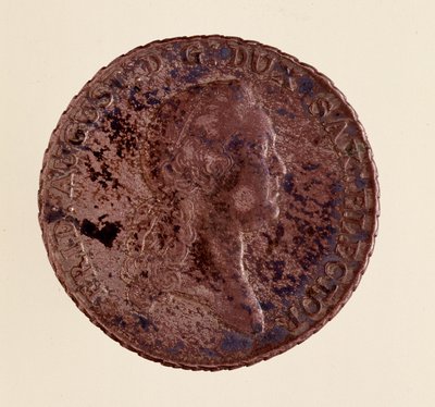 Thaler en argent de Saxe, règne de Frédéric Auguste Ier de Saxe - German School