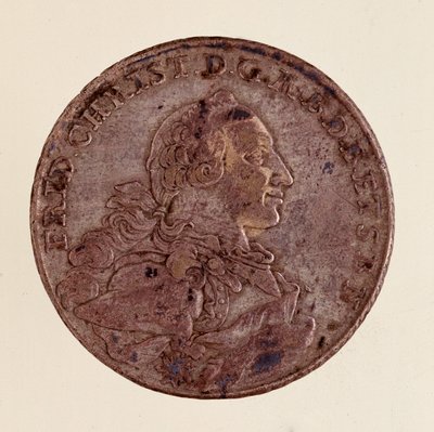 Thaler en argent de Frédéric Christian, margrave de Brandebourg-Bayreuth - German School
