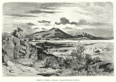Site de la bataille de Platées, Grèce - German School