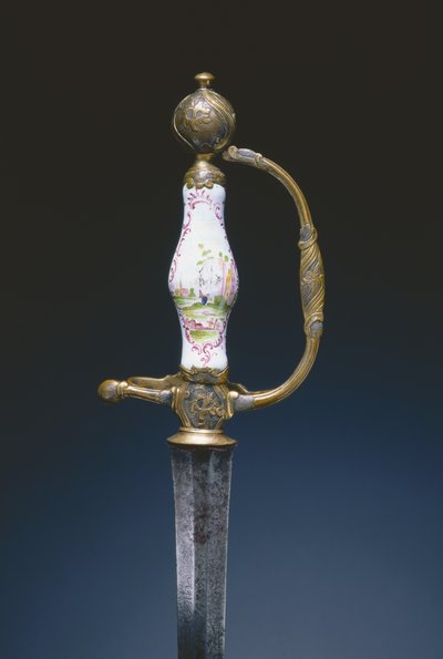 Petite épée, vers 1770 - German School