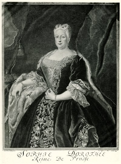 Sophie Dorothée, Reine de Prusse (1687-1757) - German School