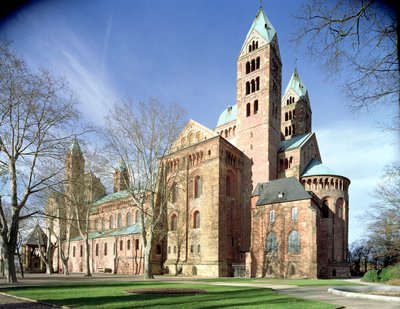 Cathédrale de Spire, commencée en 1030 - German School