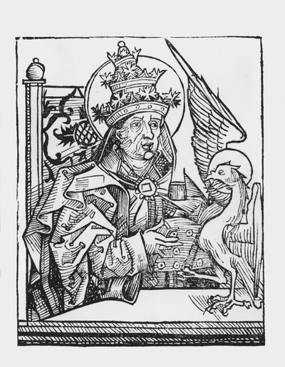 Saint Grégoire le Grand (vers 540-604) tiré de 